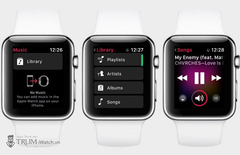 apple music apple watch - Cách truyền phát Apple Music trên Apple Watch