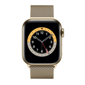 Apple Watch S6 Milanese Gold 600x600 - Apple Watch Series 6 LTE 40mm (Thép Vàng) - Open Box