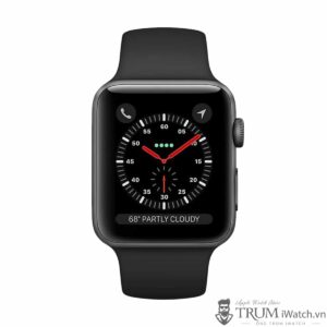 apple watch series 3 nhom den 1 600x600 - Apple Watch Series 3 38mm Nhôm (GPS) - New 100% (Chưa Active)