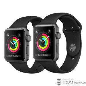 apple watch series 3 nhom den 2 600x600 - Apple Watch Series 3 38mm Nhôm (GPS) - New 100% (Chưa Active)