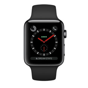 Apple Watch Series 3 Thep Den I1 600x600 - Apple Watch Series 3 38mm Thép (LTE) - Like new 99%