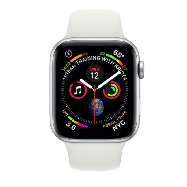 Apple Watch Series 4 Open Box Bac 600x600 - Apple Watch Series 4 40mm GPS (Nhôm Bạc) - Open Box