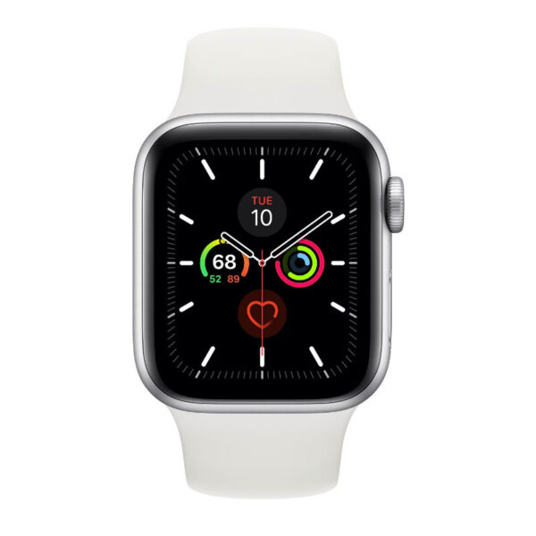 Apple Watch Series 5 Openbox GPS Bac 600x600 - Apple Watch Series 5 40mm GPS (Nhôm Bạc) - Open Box