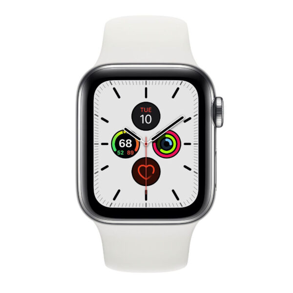 Apple Watch Series 5 OpenBox Thep Trang 600x600 - Apple Watch Series 5 44mm Thép dây cao su - Open Box