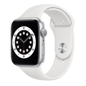 Apple Watch Series 6 Silver F 600x600 - Apple Watch Series 6 GPS 44mm (Nhôm Bạc) - New