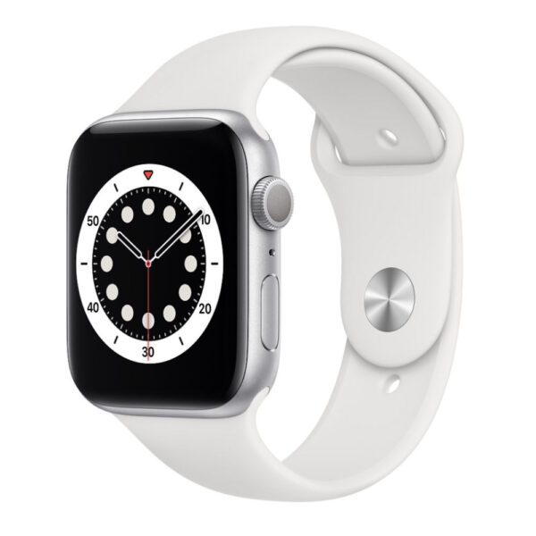 Apple Watch Series 6 Silver F 600x600 - Apple Watch Series 6 GPS 40mm (Nhôm Bạc) - Open Box