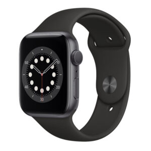 Apple Watch Series 6 Space Gray F 600x600 - Apple Watch Series 6 GPS 44mm (Nhôm Đen) - New