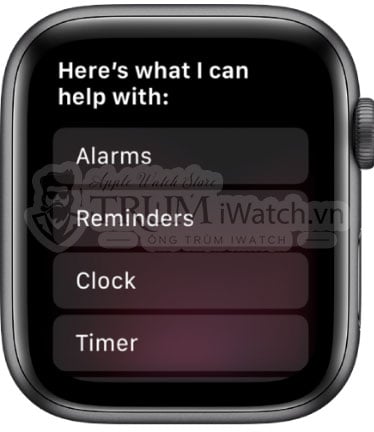 dat lenh voi siri - Hướng dẫn cách sử dụng Siri trên Apple Watch