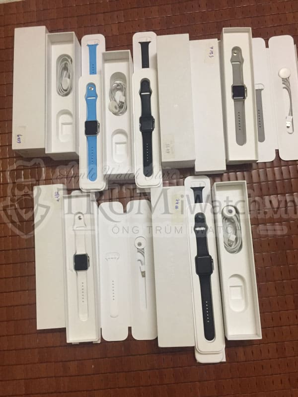 hinh anh apple watch gen 1 cu van co hop va phu kien day du - Apple Watch Gen 1 38mm Nhôm (GPS) - Like new 99%