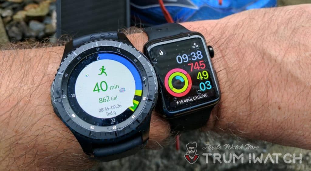 so sanh samsung gear s3 vs apple watch series 3 1024x565 - So sánh Samsung Gear S3 và Apple Watch Series 3 - Smartwatch nào đáng mua hơn?