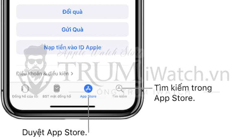 tai ung dung cho apple watch qua appstore - Hướng dẫn cách sắp xếp và tải thêm ứng dụng mới cho Apple Watch