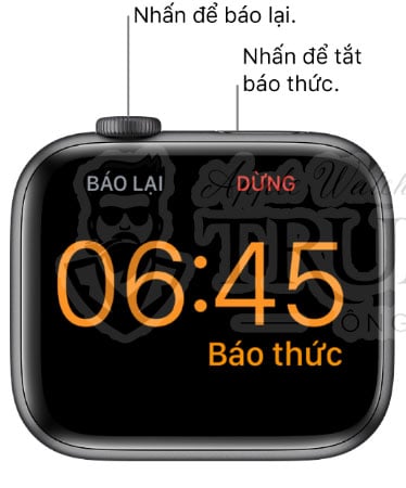 tat bat bao lai - Cách cài đặt báo thức trên Apple Watch và quản lý báo thức