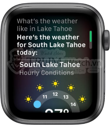 tuong tac voi siri - Hướng dẫn cách sử dụng Siri trên Apple Watch