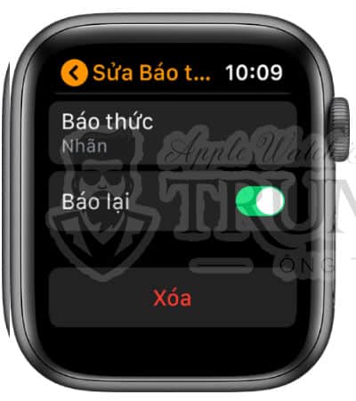 xoa bao thuc cua ban - Cách cài đặt báo thức trên Apple Watch và quản lý báo thức